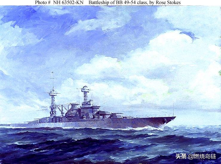 夭折于"海军假日"的美国海军bb49"南达科他"级战列舰
