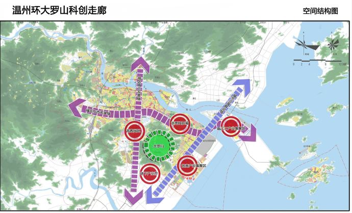 瓯海又有大动作高教新区在环大罗山科创走廊布局温州中科新城