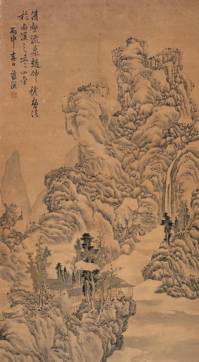 与文徵明沈周并重开创武林画派明代著名画家蓝瑛的故事