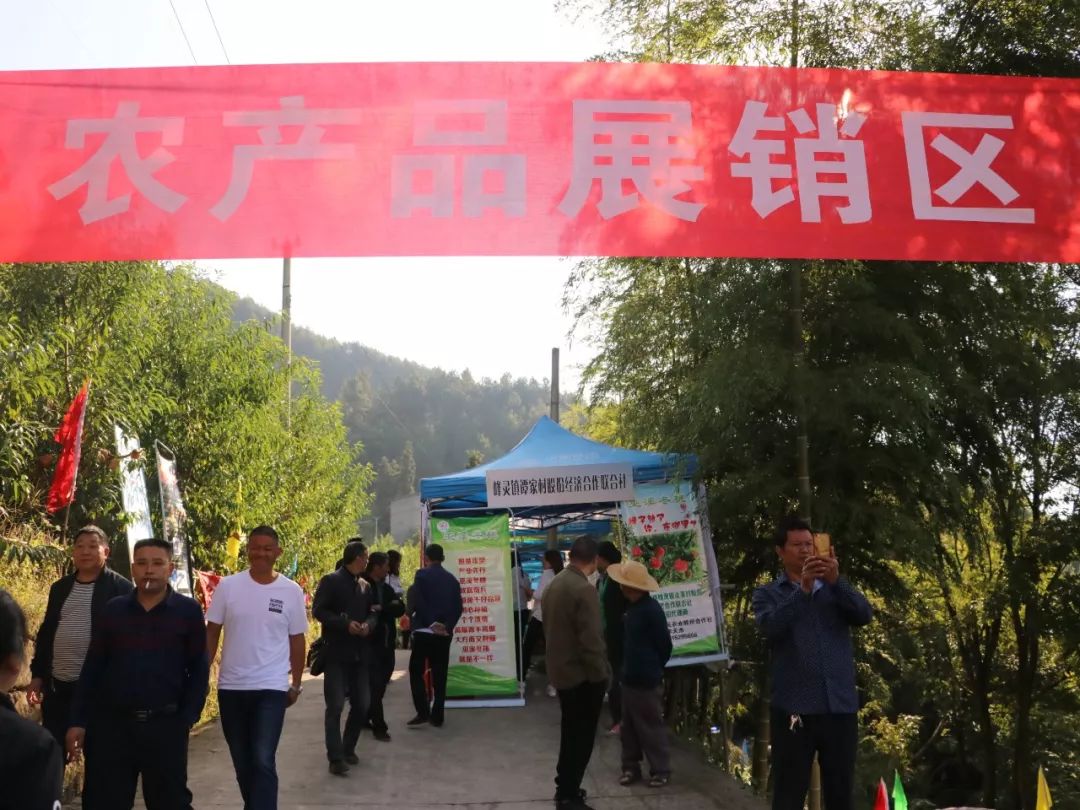 农产品展销区↓桃子土豆老鹰茶八月瓜红辣椒青花椒今天是农历秋分