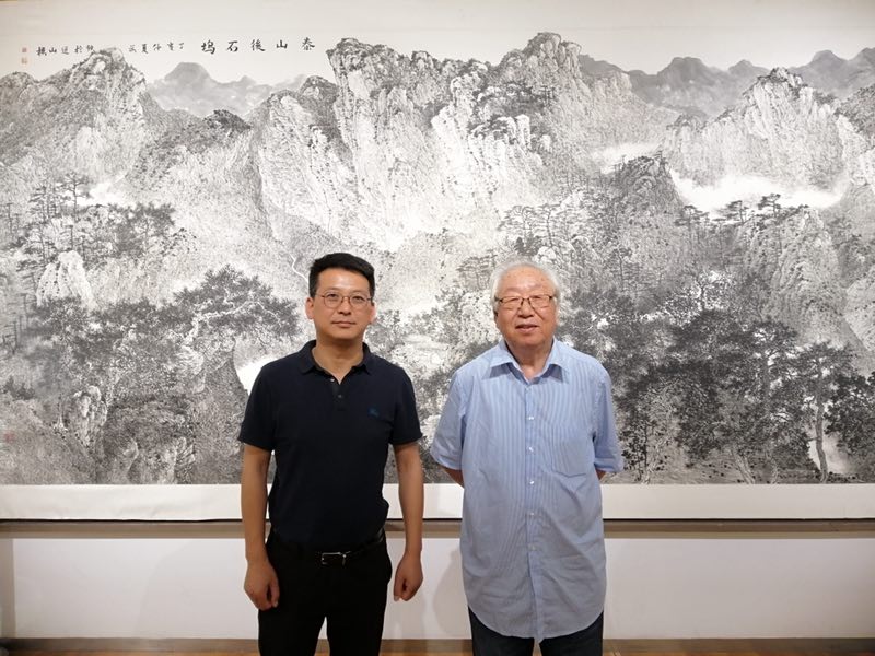 中国画院特聘画家赵璟庚山水画作品欣赏