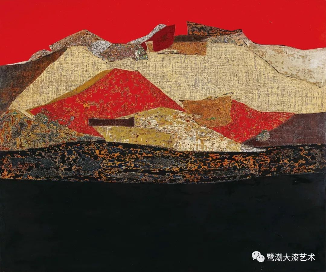 80x80cm饶鹏程1989年,生于湖南平江2010年接触漆画2012年毕业于鲁迅