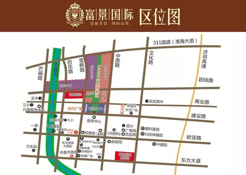 富景国际公寓,位处城市"南进北扩"核心区,东面规划建设永城大型停车场