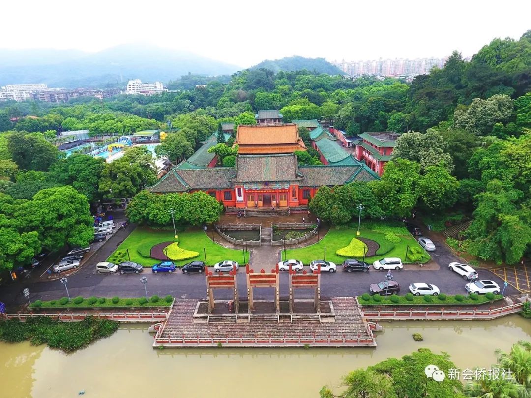 新会红色旅游圭峰会城北线领略名城风采追忆总理风范