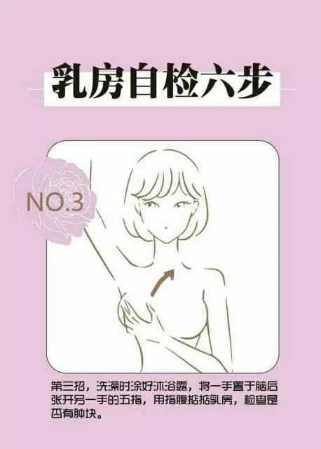 乳房胀痛,教你如何自查!