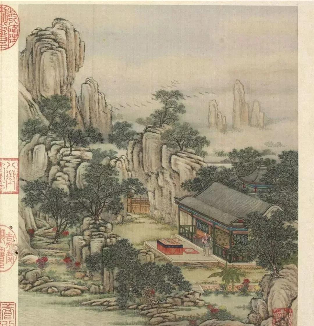 梁诗正楷书,行书《圆明园画册》