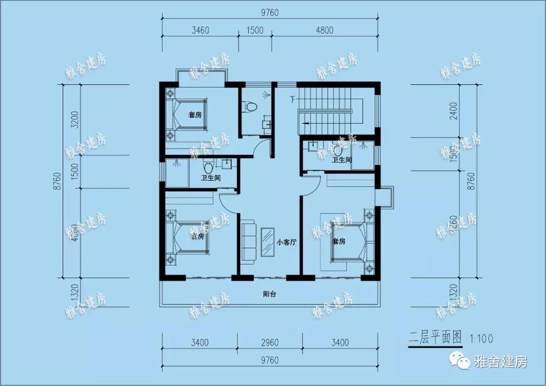 雅舍建房(图片右下角)五百套农村自建房别墅设计施工图纸任你选!