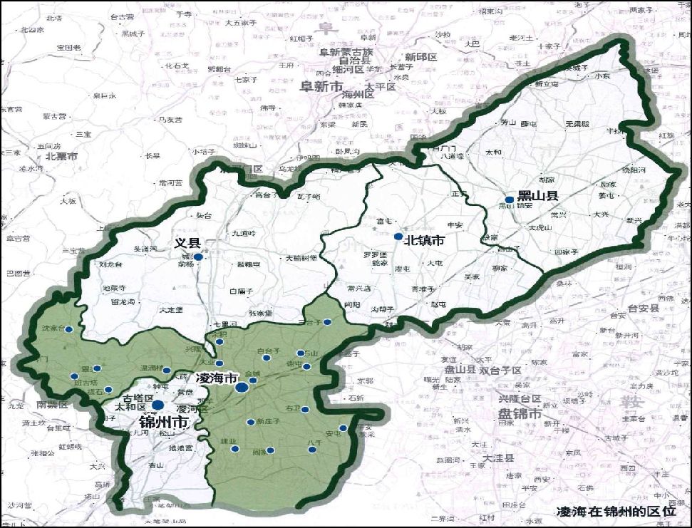 作为辽宁省第二批唯一上榜的地区,凌海市位于辽宁省西部,环抱英雄