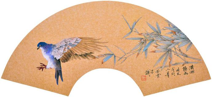 清丽典雅情真境幽画家杨若云工笔花鸟画