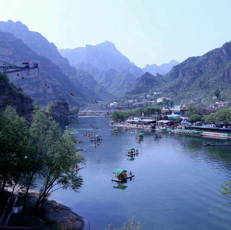 北京房山区翠竹桥苑风景区_九渡村