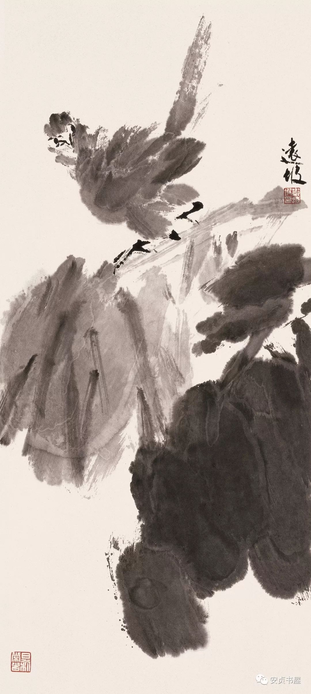 历代写意花鸟画范作选集（第141集）[155幅]