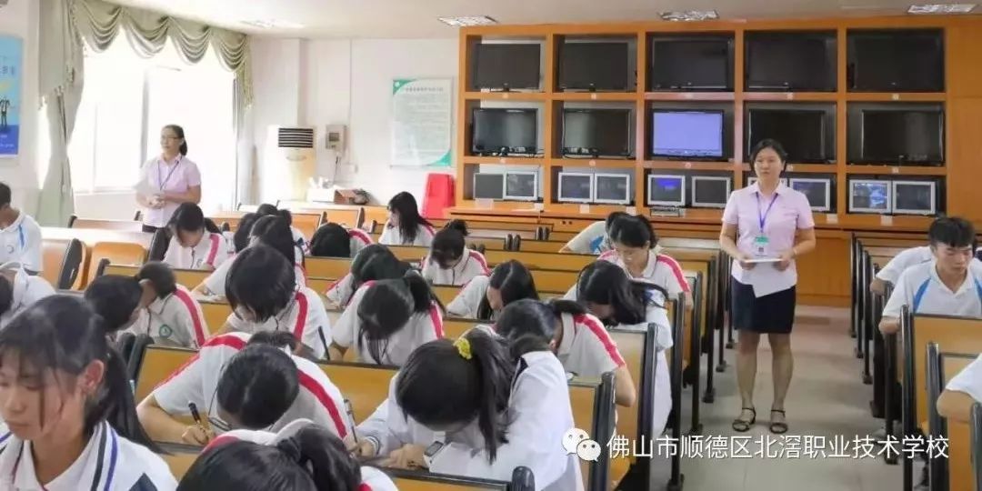 2019年 9月23日下午2:10分,北滘职业技术学校"推广普通话宣传周"学校