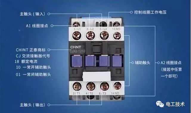 交流接触器:3大属性和5大结构,学电工弄不懂交流接触器怎么行?