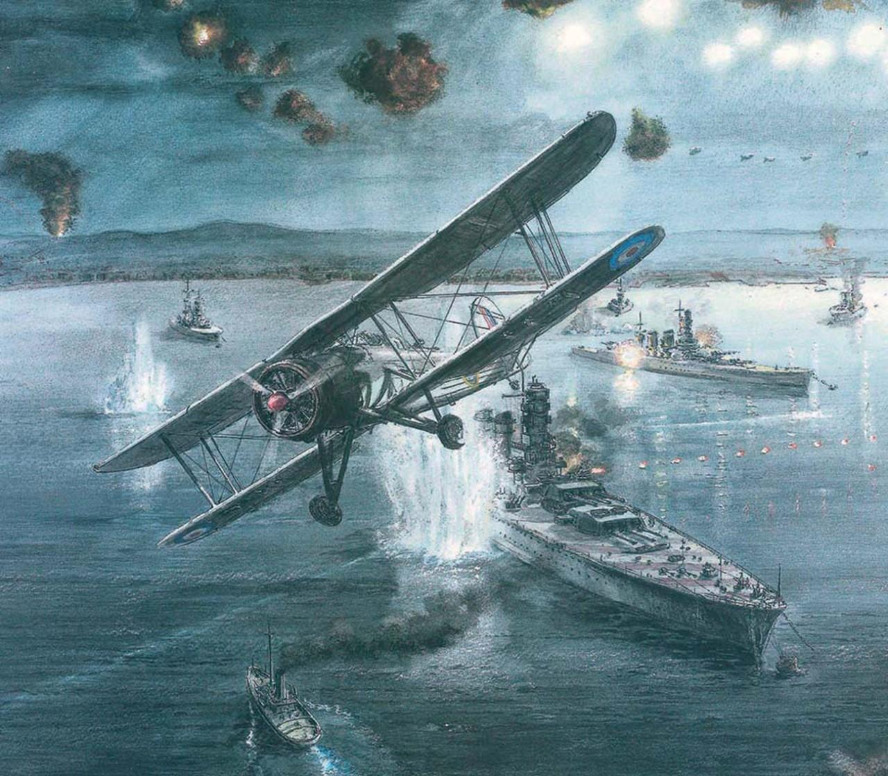 二战英军为何能取得奇袭驻塔兰托港意大利舰队的成功