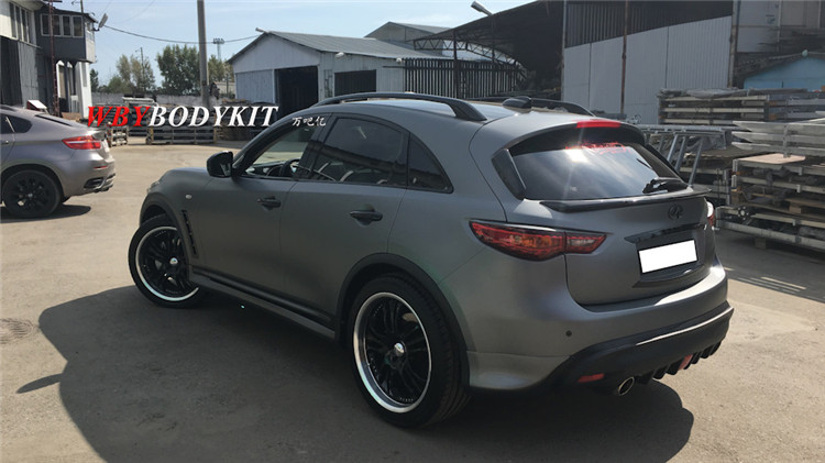 英菲尼迪qx70改装大小包围前后唇后包角侧裙fx35改装外观扰流fx50