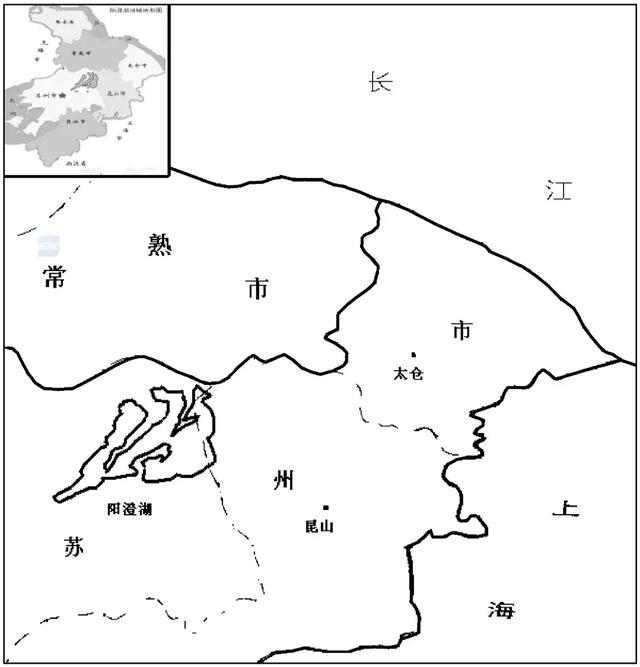 阳澄湖大闸蟹地理标志产品保护范围图此外,根据《地理标志产品 阳澄湖