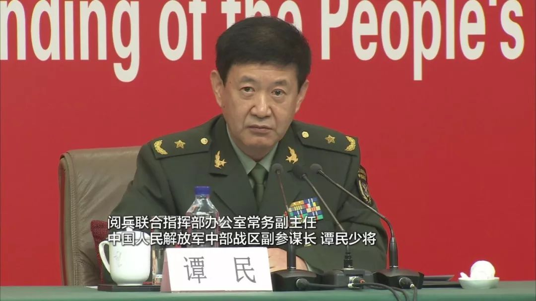 中国人民解放军中部战区副参谋长谭民介绍,坚持严格标准,人员的政治
