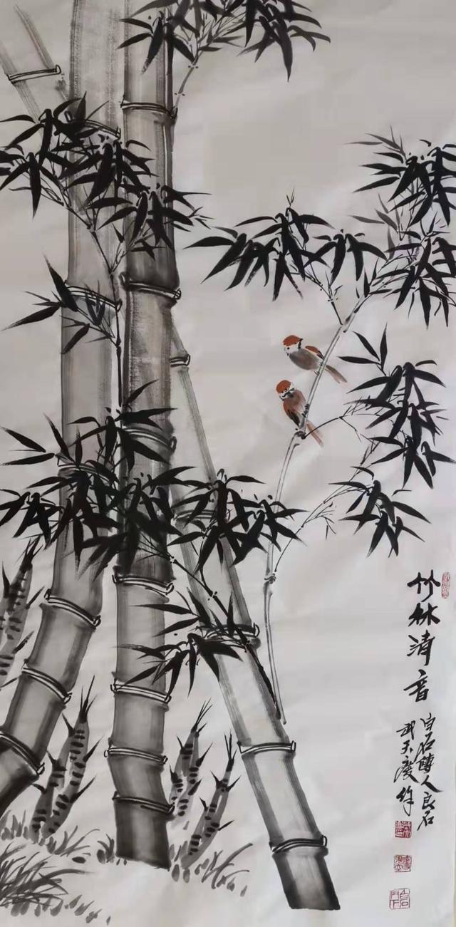 当代擅长画竹子的画家是谁?谁的竹子画画的好?