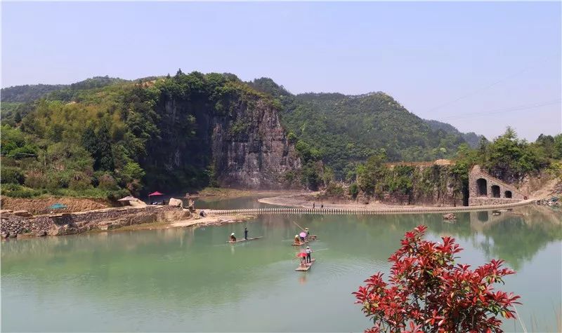 玻璃栈道,喊泉,热气球,.关于国庆,南浦溪景区这