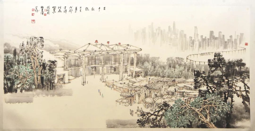 展讯丨2019金牛艺术季·金牛胜景入画图_金牛区