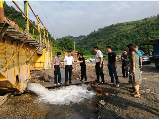 以后来这里泡温泉!广安邻水地热勘探成功出水