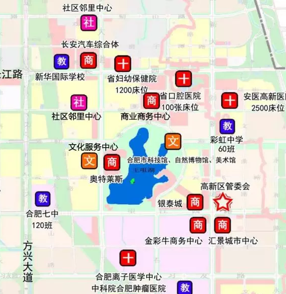 重磅蜀西湖西新增200米超高层合肥下一个政务区崛起