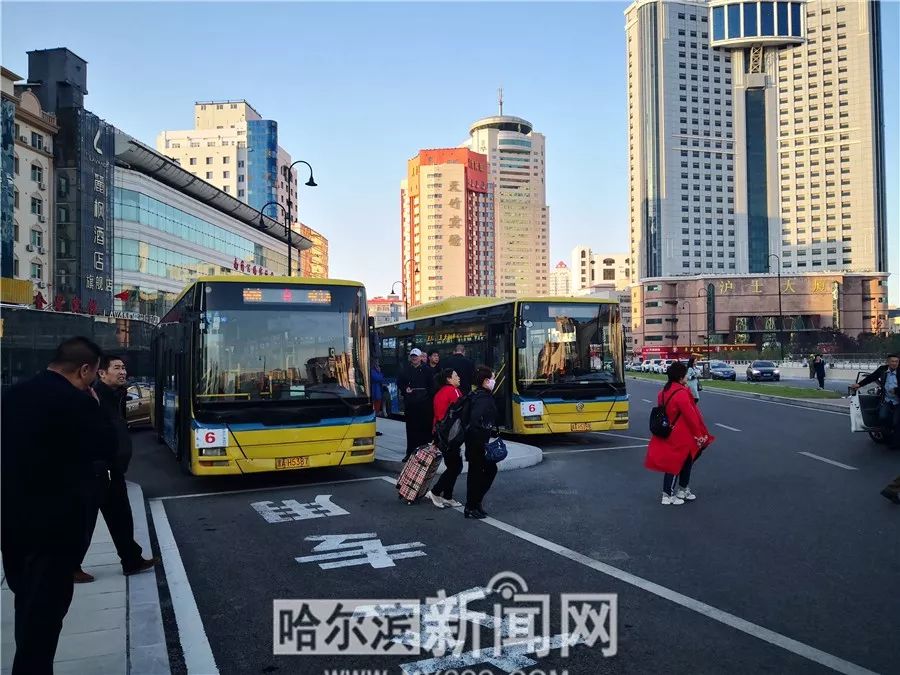 哈站南广场正式启用,超多图实拍带