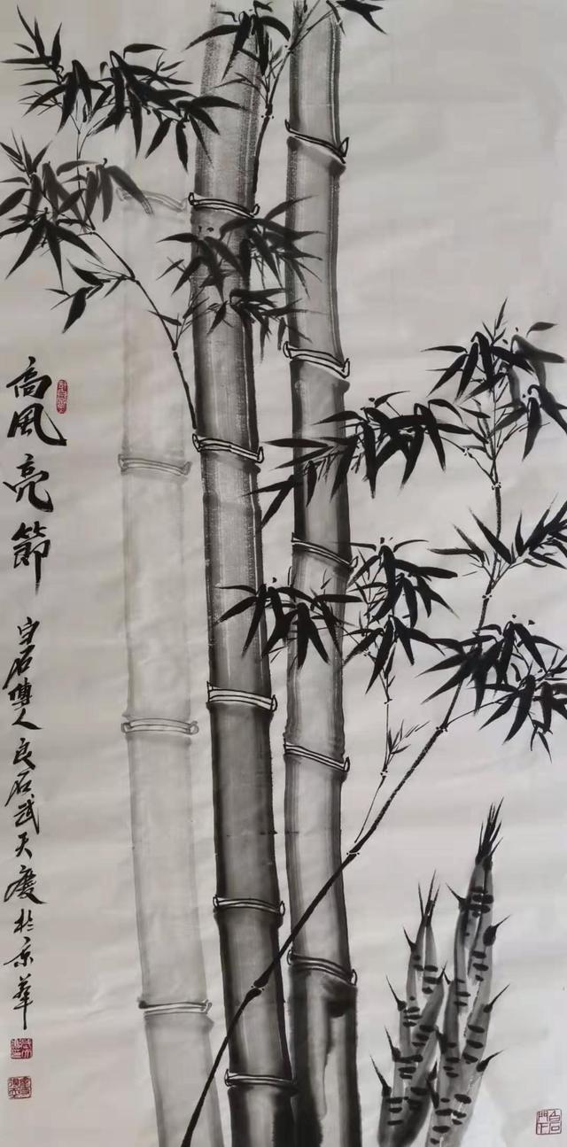 谁的竹子画画的好?_齐白石
