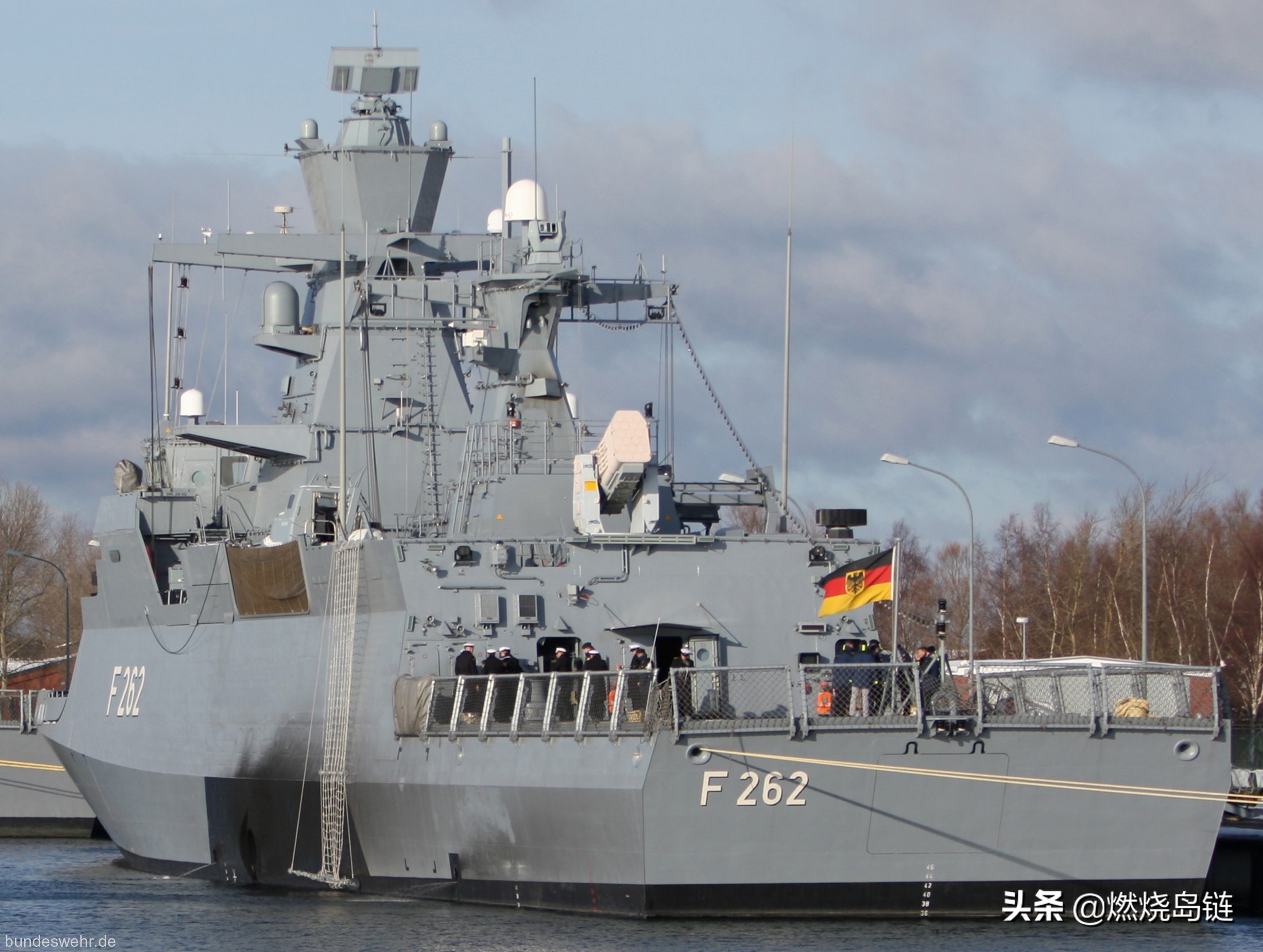 图片补全计划:德国海军的"056",k130"布伦瑞克"级护卫