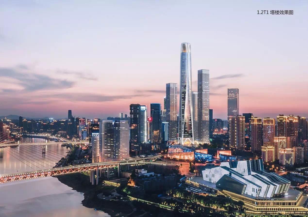 在曾经的重庆第一高楼俯瞰八D魔幻城市之美 - 花粉随手拍风光 花粉俱乐部