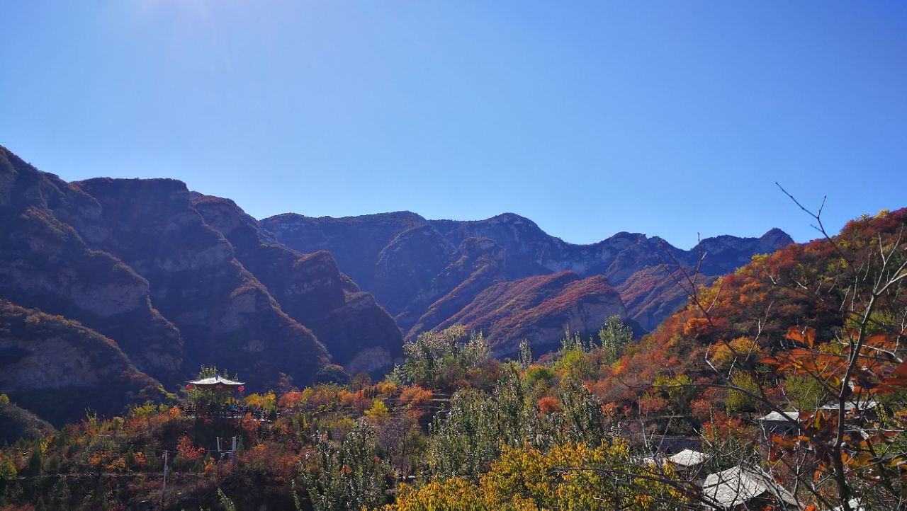 北京房山坡峰岭风景区