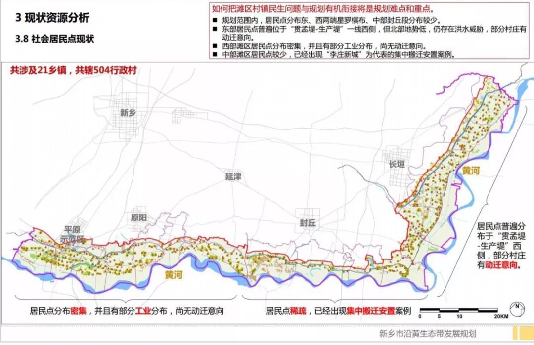 新乡沿黄生态带91个村将搬迁,涉及长垣市!有你家吗