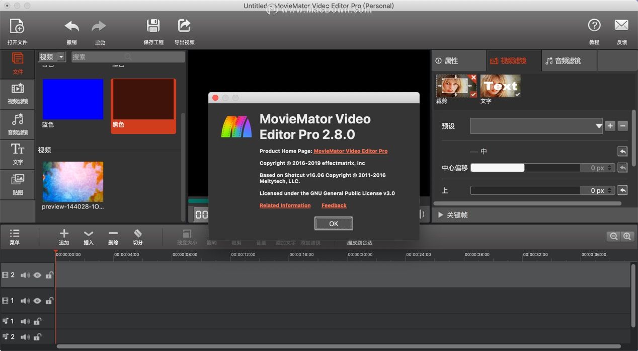 fullscreen preview movie video moviemator