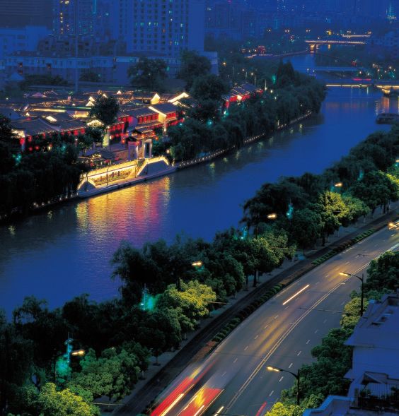 游船线路:武林门码头—桥东码头(单程)