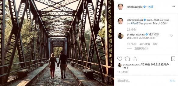 去年爆款惊悚电影续集《寂静之地2》宣布杀青