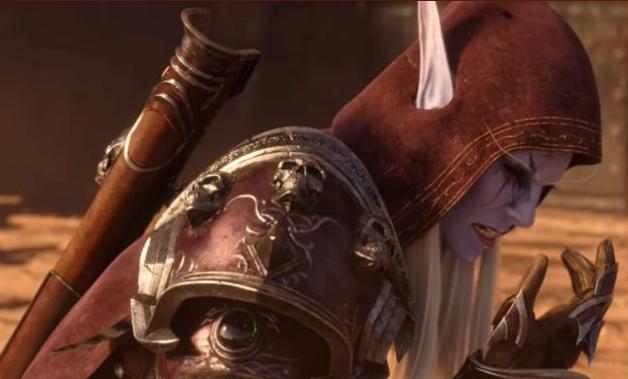魔兽世界最新cg,希女王说部落都是废物?那编剧又算什么
