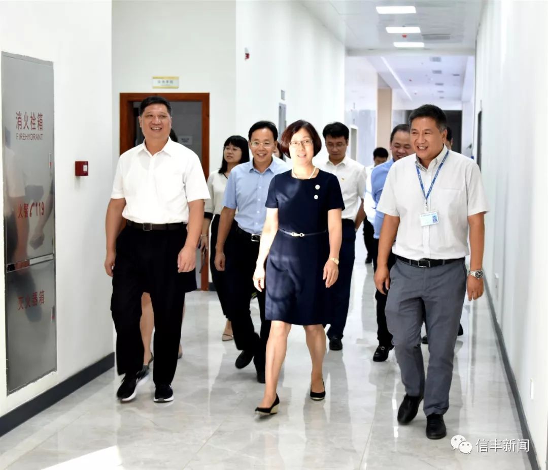 吴忠琼还来到江西比亚迪电子部品件有限公司,江西技研新阳电子有限