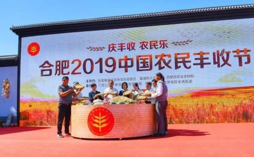 合肥2019中国农民丰收节在巢湖三瓜公社开幕