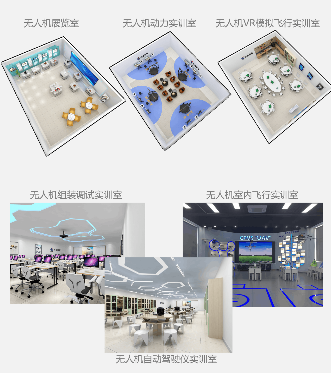 天途航空校企合作解决方案——专业建设 实训室建设