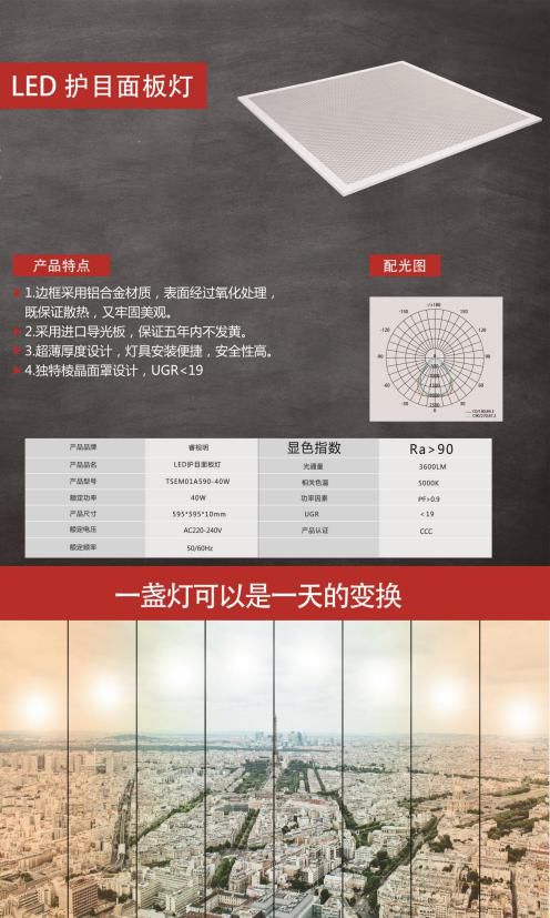 led教师灯,led黑板灯,led护目面板灯等产品有机结合,打造教室智慧照明