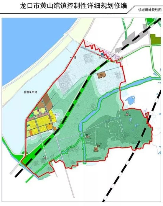 龙口市这个乡镇总体规划(调整)公示,涉及8个地块