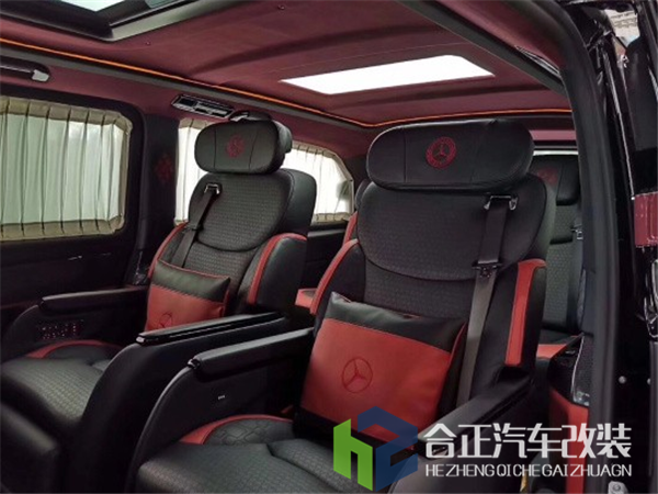 奔驰唯雅诺内饰改装。合正稳重大气不言而明_搜狐汽车_搜狐网