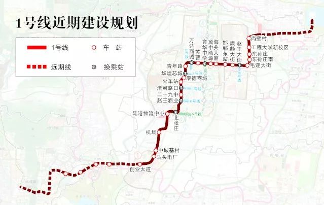 990km,设车站27座; 4号线全线(苏里北站～北张庄站),线路长度20.