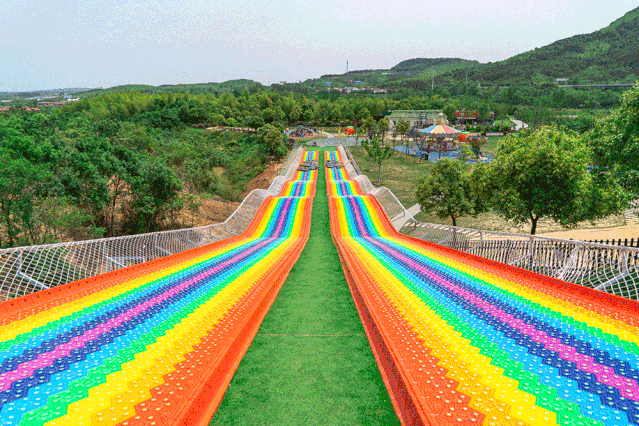 超超超超美的彩虹滑梯 芝樱滑梯
