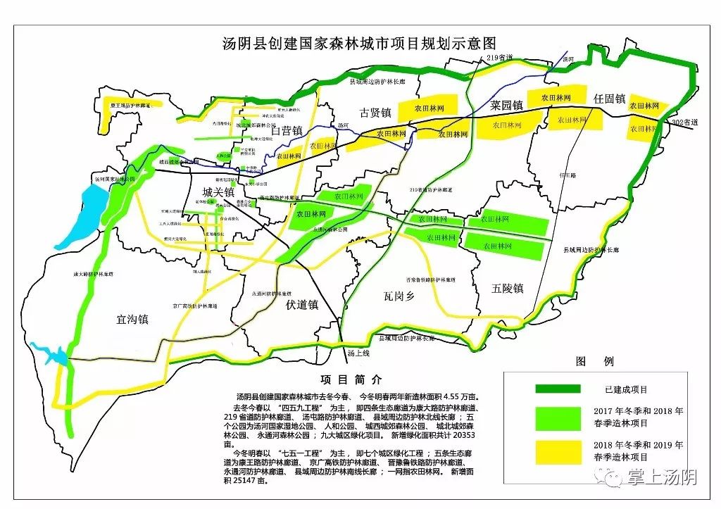 【重磅】汤阴县喜获"全国绿化模范县"光荣称号!