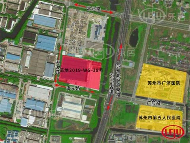 苏地2019-wg-38号地块位于相城区澄阳街道227省道西,康元路北,该地块