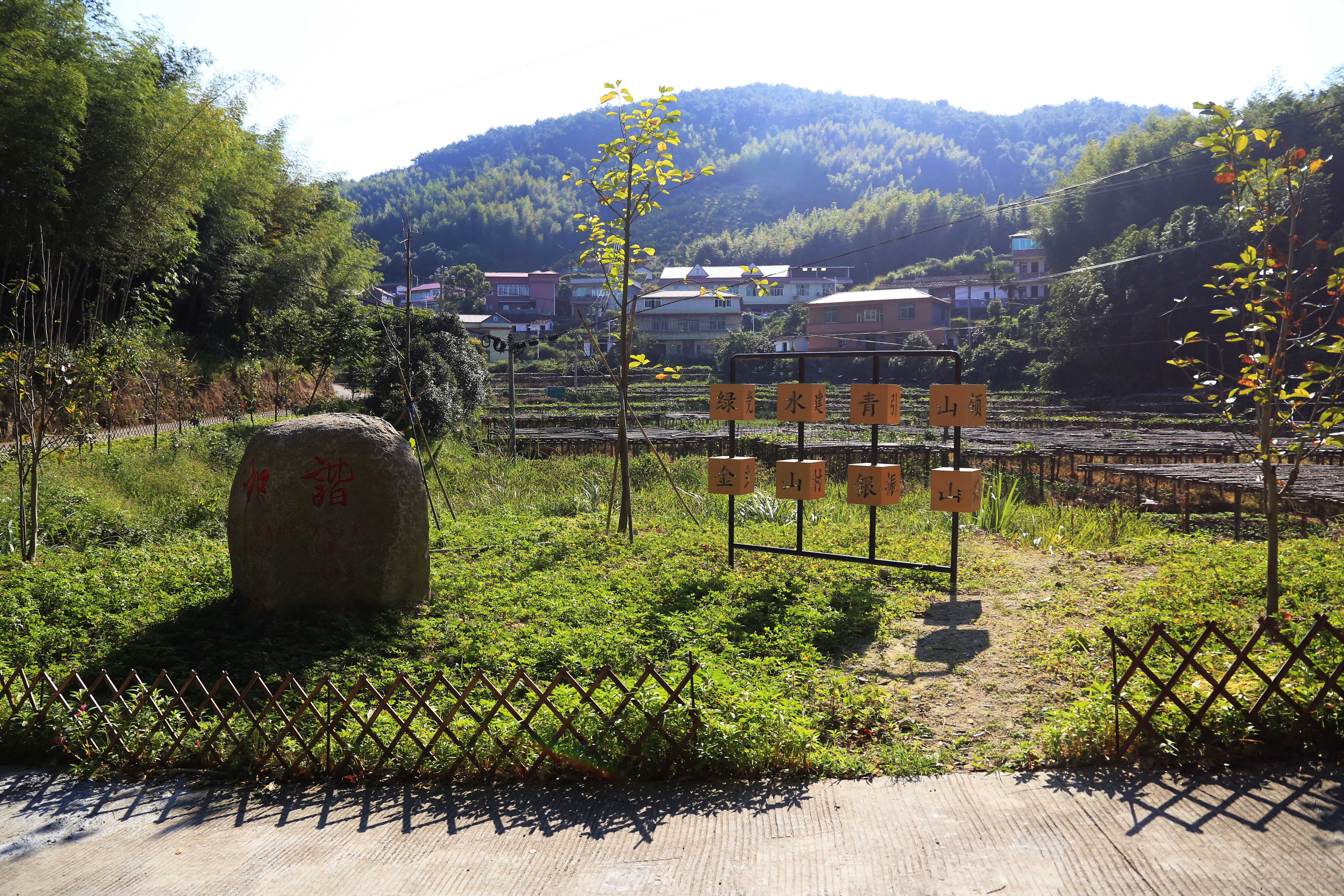 美丽乡村示范村永春县外山乡草洋村