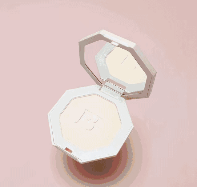 搭配上定妆产品一点问题都没有~ 图源来自淘宝 这流光粉饼也是fenty