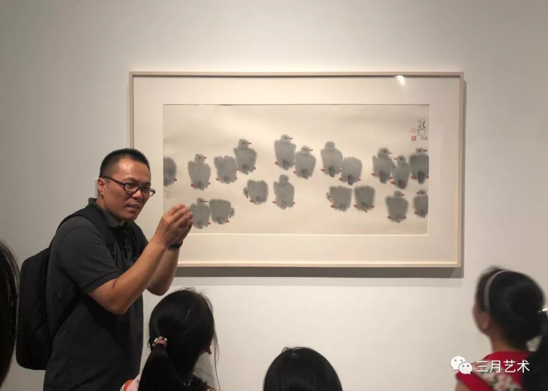 徐然书绘画工作室参观刘海粟美术馆张桂铭个展金陵画派展览