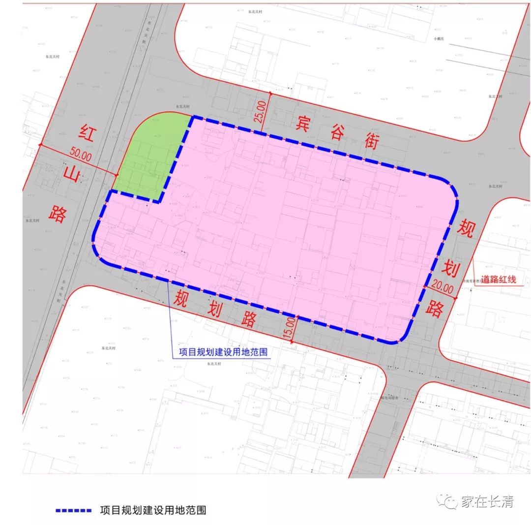 速报长清老城片区将新建一处新楼盘红山路位置确定